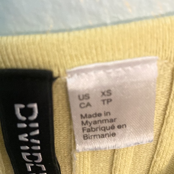 Yellow H&M tank top - Picture 3 of 3